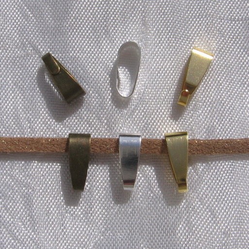 30 bélières AU CHOIX anneaux 11mm x 4mm pour perles métal argenté doré bronze