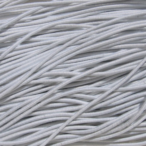 Lot 85 mètres de fil élastique Blanc 2mm cordon stretch mercerie bijoux C245B
