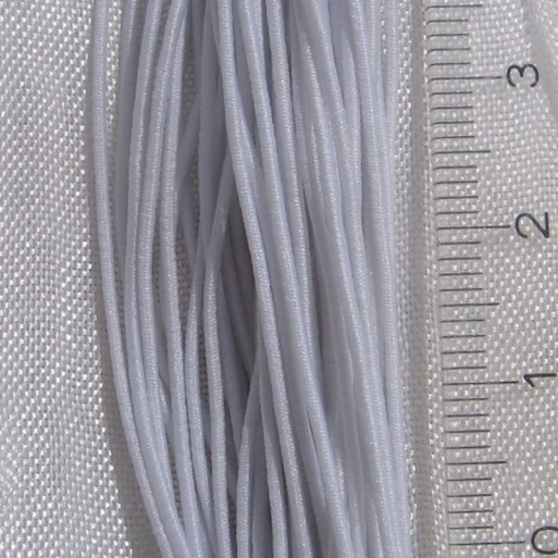 Plus de 25 mètres (8,5mx3) fil Blanc 1mm cordon élastique stretch braceles *C20